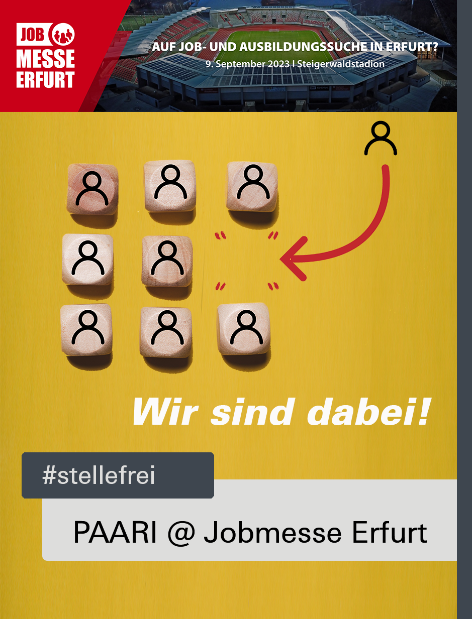 PAARI auf der Jobmesse in Erfurt